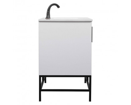 Elegant Bathroom Vanity - White (VF48848MWH)