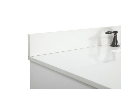 Elegant Bathroom Vanity - White (VF48848MWH-BS)