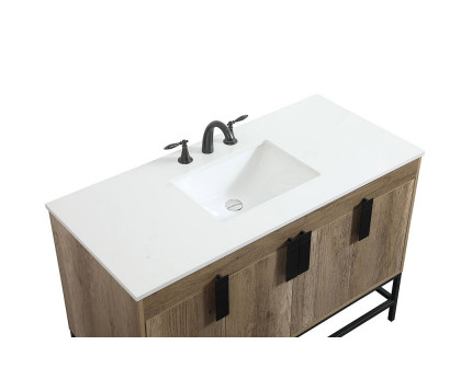 Elegant Bathroom Vanity - Natural Oak (VF48848NT)