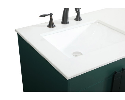 Elegant Bathroom Vanity - Green (VF48860DMGN)