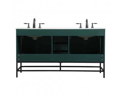 Elegant Bathroom Vanity - Green (VF48860DMGN)