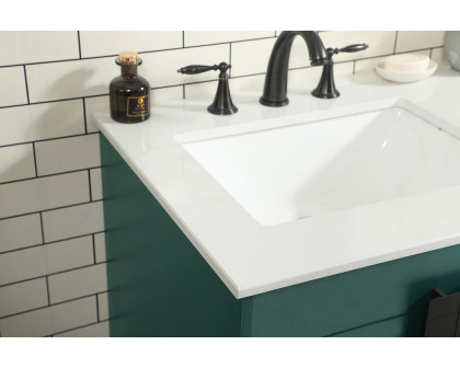 Elegant Bathroom Vanity - Green (VF48860DMGN)