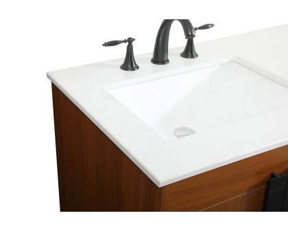 Elegant Bathroom Vanity - Teak (VF48860DMTK)