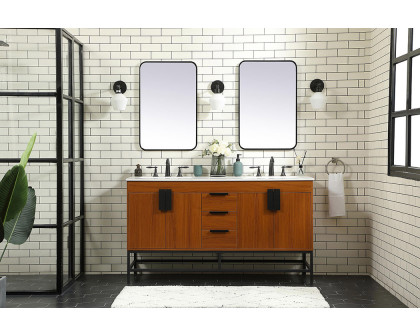 Elegant Bathroom Vanity - Teak (VF48860DMTK)