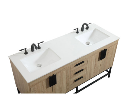 Elegant Bathroom Vanity - Mango Wood (VF48860DMW)