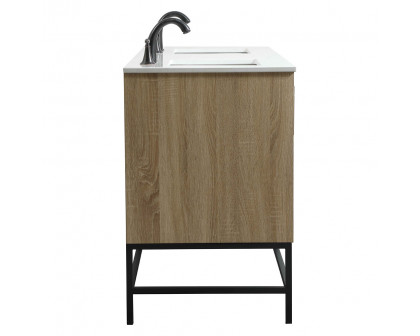 Elegant Bathroom Vanity - Mango Wood (VF48860DMW)