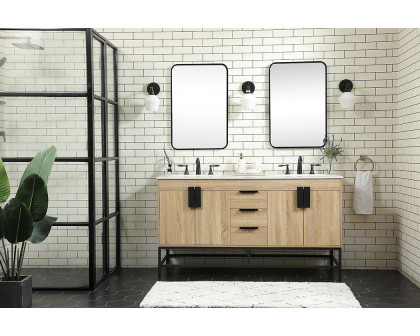 Elegant Bathroom Vanity - Mango Wood (VF48860DMW)