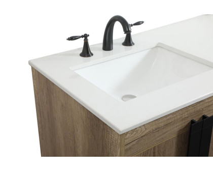 Elegant Bathroom Vanity - Natural Oak (VF48860DNT)