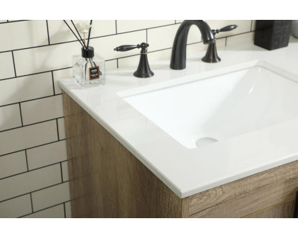 Elegant Bathroom Vanity - Natural Oak (VF48860DNT)