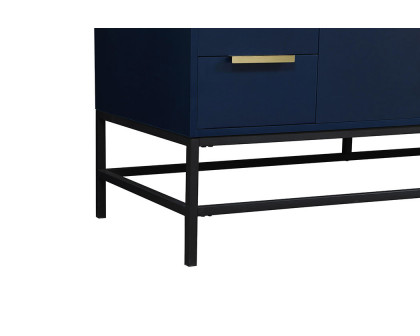 Elegant Bathroom Vanity - Blue (VF48860MBL)