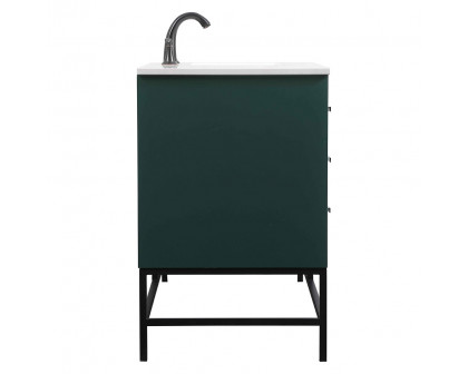 Elegant Bathroom Vanity - Green (VF48860MGN)