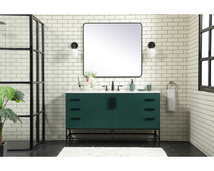 Elegant Bathroom Vanity - Green (VF48860MGN)