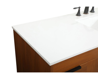 Elegant Bathroom Vanity - Teak (VF48860MTK)