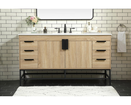 Elegant Bathroom Vanity - Mango Wood (VF48860MW)