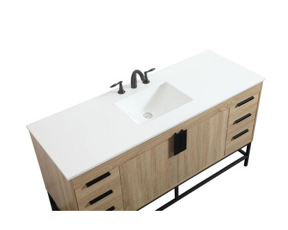 Elegant Bathroom Vanity - Mango Wood (VF48860MW)