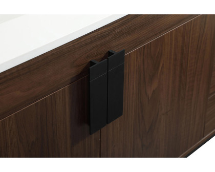 Elegant Bathroom Vanity - Walnut (VF48860MWT)