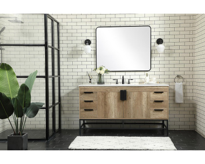 Elegant Bathroom Vanity - Natural Oak (VF48860NT)