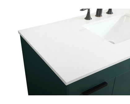 Elegant Bathroom Vanity - Green (VF488W48MGN)