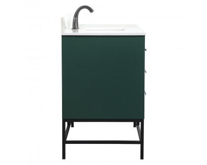 Elegant Bathroom Vanity - Green (VF488W48MGN-BS)