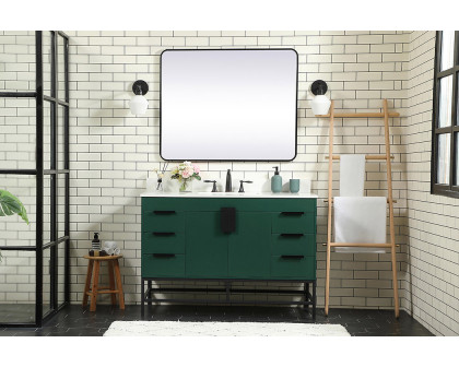 Elegant Bathroom Vanity - Green (VF488W48MGN-BS)