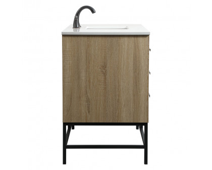 Elegant Bathroom Vanity - Mango Wood (VF488W48MW)