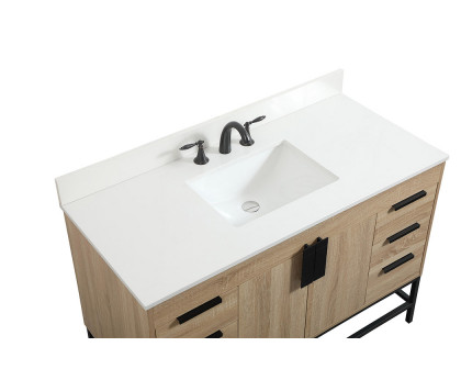 Elegant Bathroom Vanity - Mango Wood (VF488W48MW-BS)