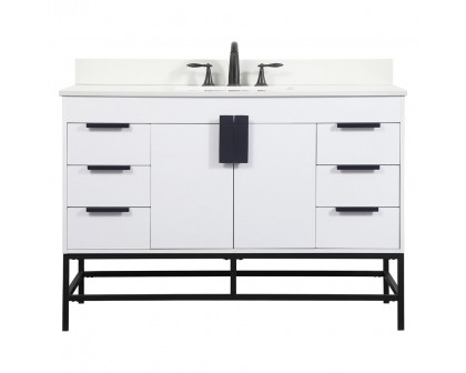 Elegant - Bathroom Vanity (PNT-VF488W48)