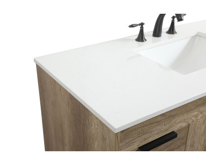 Elegant Bathroom Vanity - Natural Oak (VF488W48NT)