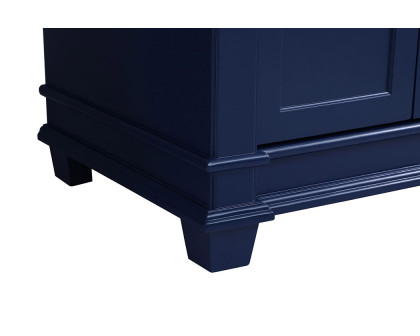 Elegant Bathroom Vanity - Blue, L 30" (VF50030BL)