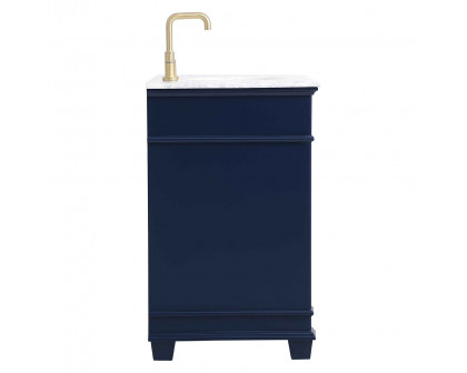 Elegant Bathroom Vanity - Blue, L 30" (VF50030BL)