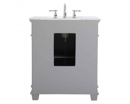 Elegant Bathroom Vanity - Gray, L 30" (VF50030GR)