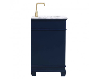 Elegant Bathroom Vanity - Blue, L 36" (VF50036BL)