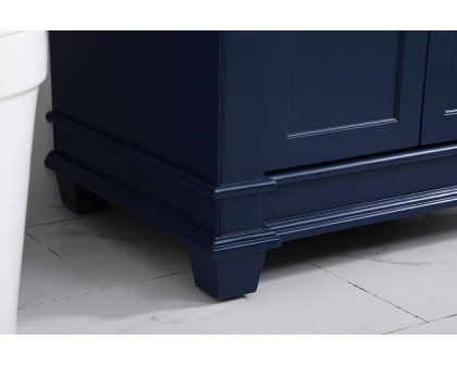 Elegant Bathroom Vanity - Blue, L 36" (VF50036BL)