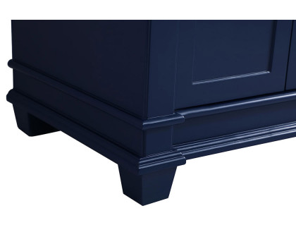 Elegant Bathroom Vanity - Blue (VF50042BL)