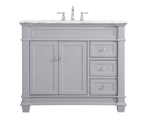 Elegant Bathroom Vanity - Gray (VF50042GR)