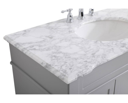 Elegant Bathroom Vanity - Gray (VF50042GR)