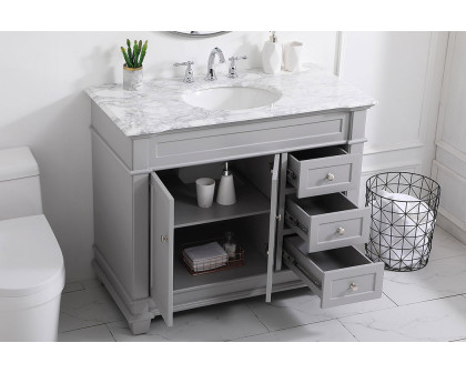 Elegant Bathroom Vanity - Gray (VF50042GR)