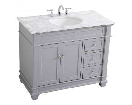 Elegant Bathroom Vanity - Gray (VF50042GR)