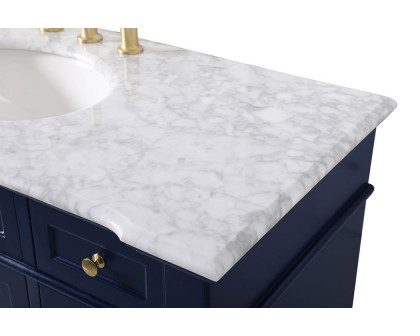 Elegant Bathroom Vanity - Blue (VF50048BL)