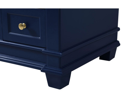 Elegant Bathroom Vanity - Blue (VF50048BL)