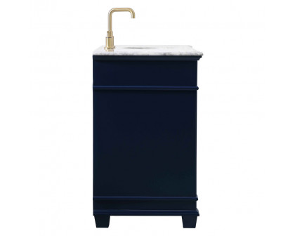 Elegant Bathroom Vanity - Blue (VF50048BL)