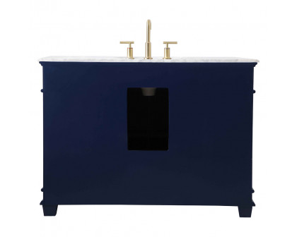 Elegant Bathroom Vanity - Blue (VF50048BL)