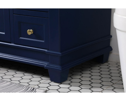 Elegant Bathroom Vanity - Blue (VF50048BL)