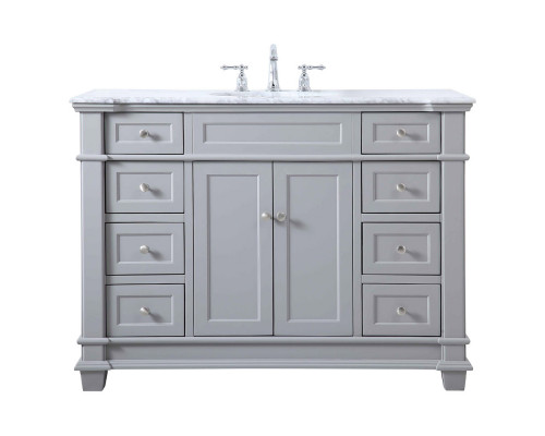 Elegant Bathroom Vanity - Gray (VF50048GR)