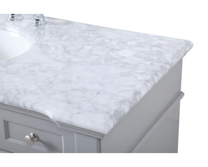 Elegant Bathroom Vanity - Gray (VF50048GR)