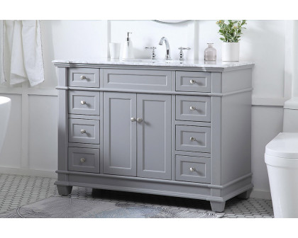 Elegant Bathroom Vanity - Gray (VF50048GR)