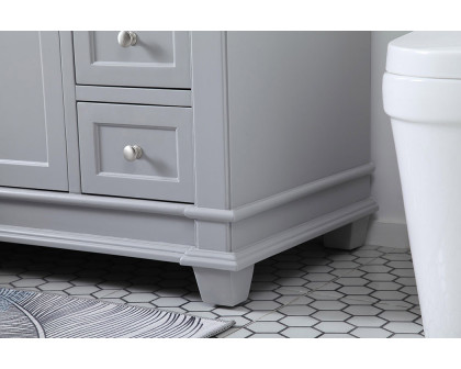 Elegant Bathroom Vanity - Gray (VF50048GR)