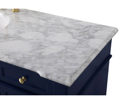 Elegant Bathroom Vanity - Blue (VF50060BL)