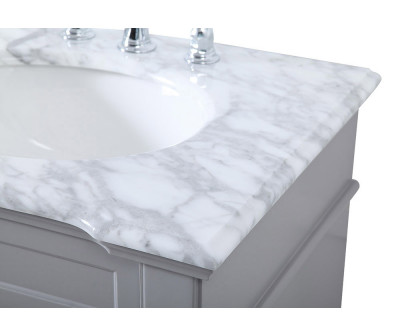 Elegant Bathroom Vanity - Gray (VF50060DGR)