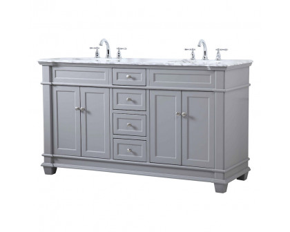 Elegant Bathroom Vanity - Gray (VF50060DGR)